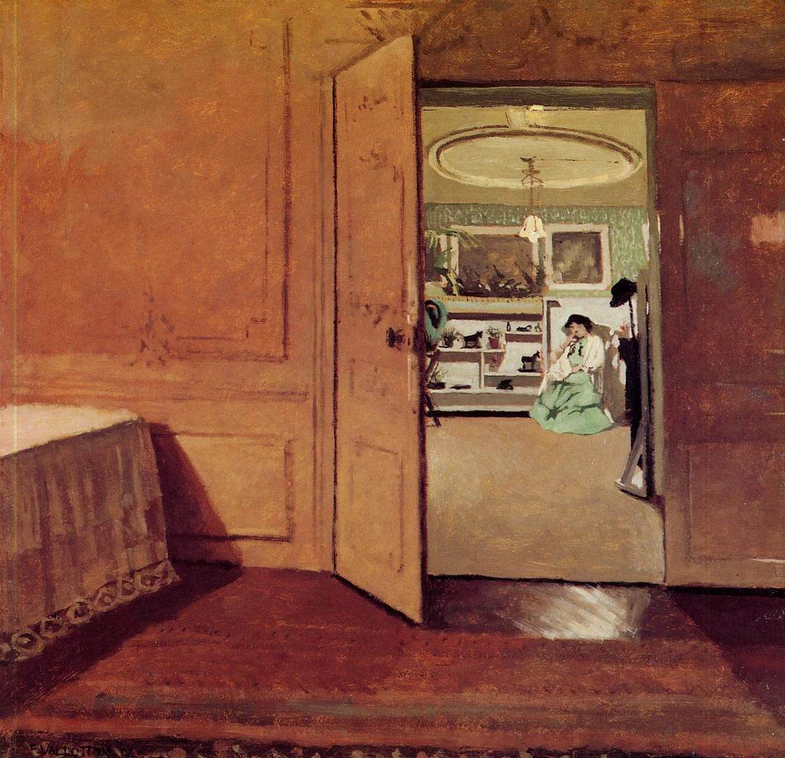 Félix Vallotton - 294, Interno, vestibolo di Lamplight
